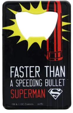 DC Comics Superman Pop Art Credit Card Bottle Opener