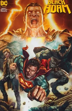 DC Direct Black Adam 7 Inch Action Figure With Comic