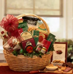 Deluxe Snack Attack Snack Gift Basket