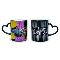 Disney Nightmare Before Christmas Jack and Sally Mug Set | Each Holds 14 Ounces