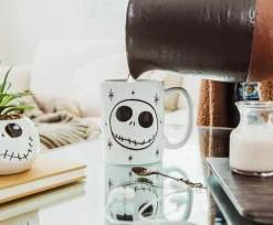 Disney The Nightmare Before Christmas Jack Skellington Face Ceramic Mug