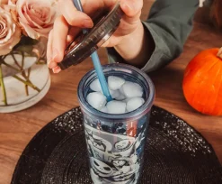 Disney The Nightmare Before Christmas Carnival Cup w/ Lid and Straw | 20 Ounces