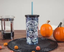 Disney The Nightmare Before Christmas Carnival Cup w/ Lid and Straw | 20 Ounces