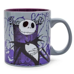 Disney The Nightmare Before Christmas Jack Skellington Purple Ceramic Mug