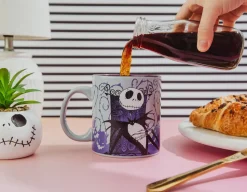 Disney The Nightmare Before Christmas Jack Skellington Purple Ceramic Mug