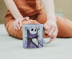 Disney The Nightmare Before Christmas Jack Skellington Purple Ceramic Mug
