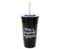 Disney The Nightmare Before Christmas Tumbler with Lid and Straw | 32 Ounces