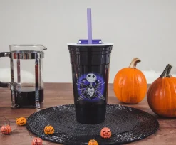 Disney The Nightmare Before Christmas Tumbler with Lid and Straw | 32 Ounces