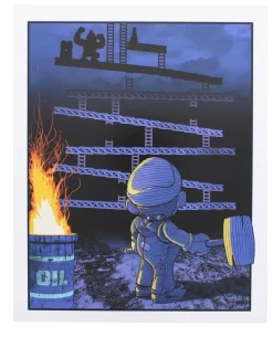 Donkey Kong 8x10 Art Print by Russ Moore