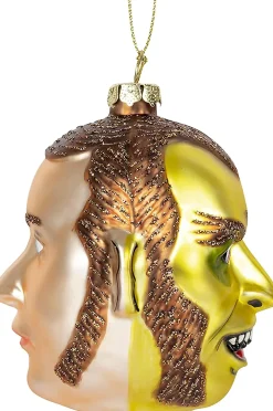 Dr. Jekyll & Mr. Hyde Glass Two-Sided Holiday Ornament