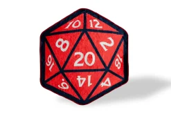 Dungeons And Dragons D20 Fleece Throw Blanket | 20-Sided Dice | 52 x 48 Inches