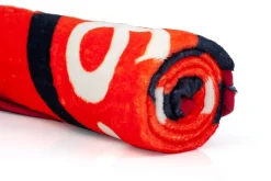 Dungeons And Dragons D20 Fleece Throw Blanket | 20-Sided Dice | 52 x 48 Inches