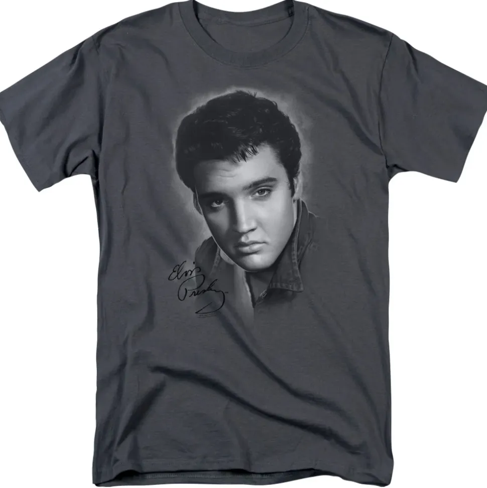 Elvis - Portrait (Gray)