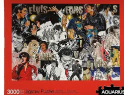 Elvis Presley Collage 3000 Piece Jigsaw Puzzle