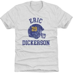 Eric Dickerson Los Angeles R Helmet Font