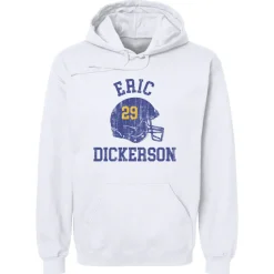 Eric Dickerson Los Angeles R Helmet Font