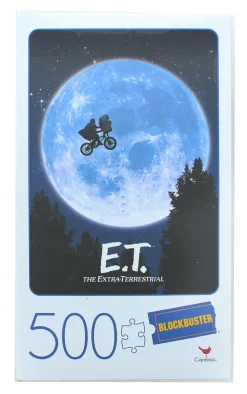 E.T. The Extra Terrestrial 500 Piece Jigsaw Puzzle in Plastic VHS Video Case