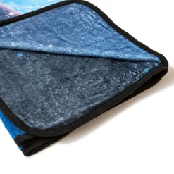 E.T. The Extra-Terrestrial Bike Moon Fleece Throw Blanket | 45 x 60 Inches