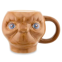 E.T. The Extra-Terrestrial Face 3D Sculpted Ceramic Mug | Holds 20 Ounces