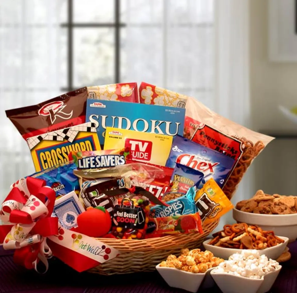 Feel Better Soon Get Well Gift Basket