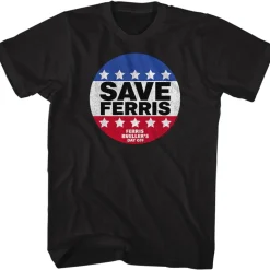 Ferris Bueller's Day Off - Save Ferris Button