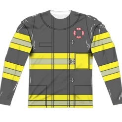 Firefighter Uniform - New York (front & back)