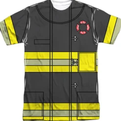 Firefighter Uniform - New York (front & back)
