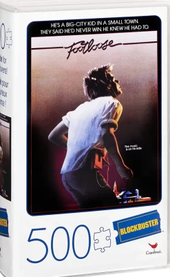 Footloose 500 Piece Jigsaw Puzzle in Plastic VHS Video Case