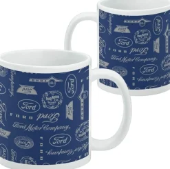 Ford - Company Logos Pattern Mug