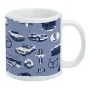 Ford - Mustang Logos Pattern Mug