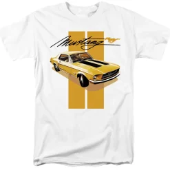 Ford - Yellow Mustang Stripes