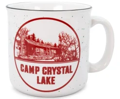 Friday the 13th Camp Crystal Lake Ceramic Camper Mug | Holds 20 Ounces
