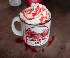 Friday the 13th Camp Crystal Lake Ceramic Camper Mug | Holds 20 Ounces