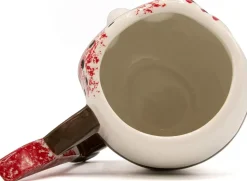 Friday the 13th Jason's Mask 3D Sculpted Ceramic Mug | Holds 20 Ounces