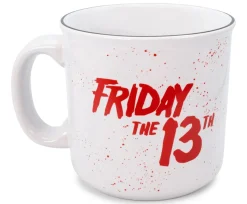 Friday the 13th Welcome To Camp Crystal Lake Ceramic Camper Mug | 20 Ounces