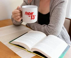 Friday the 13th Welcome To Camp Crystal Lake Ceramic Camper Mug | 20 Ounces