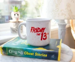 Friday the 13th Welcome To Camp Crystal Lake Ceramic Camper Mug | 20 Ounces