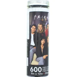 Friends Cast Mega Micro 600 Piece Jigsaw Puzzle Tube