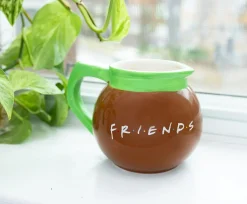 Friends Central Perk Coffee Pot 3D Sculpted Ceramic Mug | Holds 20 Ounces