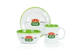 Friends Central Perk Coffee House Dining Set Collection | 3-Piece Dinner Set