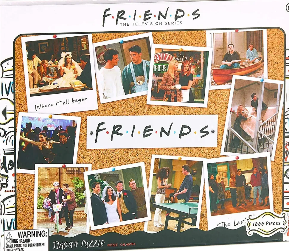 Friends TV Show Collage 1000 Piece Jigsaw Puzzle