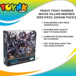 Fright Fight Horror Movie Villain Inspired 1000 Piece Jigsaw Puzzle