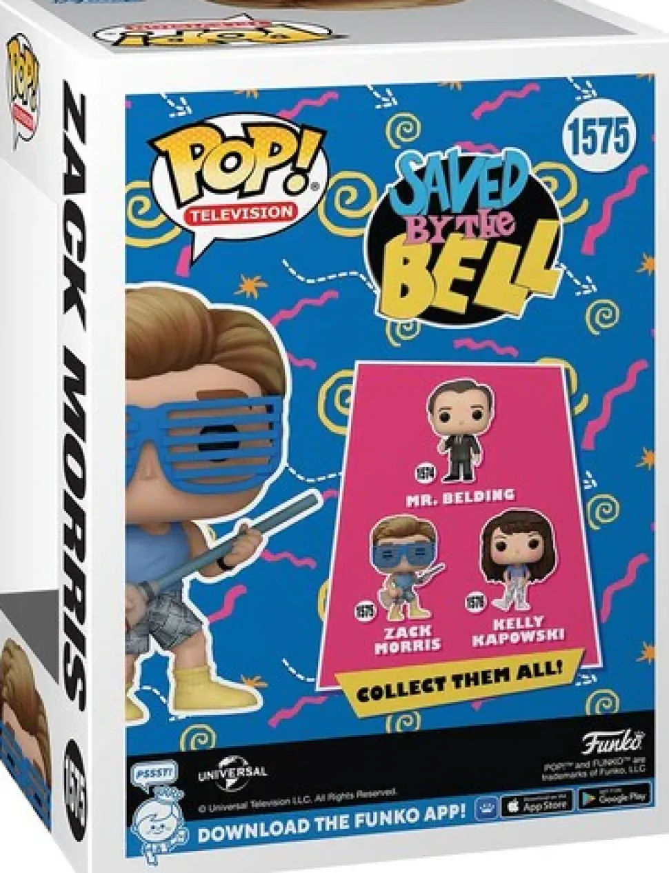 FUNKO POP! Television: Saved by the Bell - Zack, 30th Anniversary