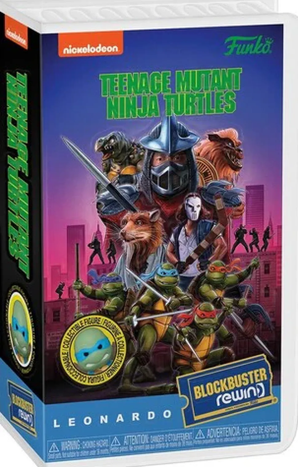 FUNKO REWIND BLOCKBUSTER: Teenage Mutant Ninja Turtles The Movie - Leonardo (Styles May Vary)