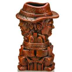 Geeki Tikis Indiana Jones With Henry Jones Ceramic Mug | Holds 26 Ounces