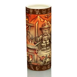 Geeki Tikis Indiana Jones and the Temple Of Doom Scenic Mug | Holds 24 Ounces