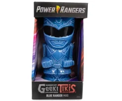 Geeki Tikis Power Rangers Blue Ranger Ceramic Mug | Holds 16 Ounces