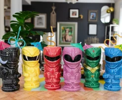Geeki Tikis Power Rangers Green Ranger Ceramic Mug | Holds 16 Ounces