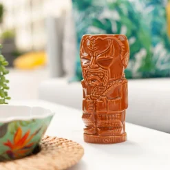 Geeki Tikis Star Trek: The Original Series Klingon Ceramic Mug | Holds 16 Ounces