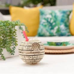 Geeki Tikis Star Wars Death Star Ceramic Mug | Holds 24 Ounces